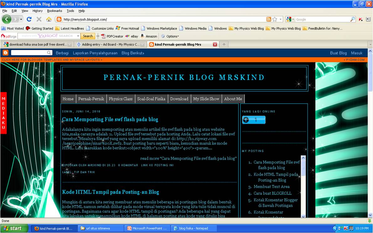 Pernak-Pernik Blog Mrskind